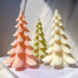 Taper Christmas Tree Silicone Candle Molds