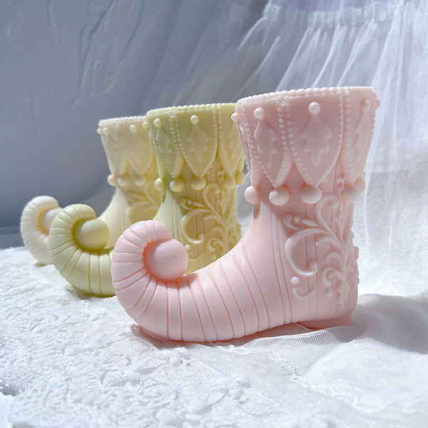 Christmas Magic ELF Boot Candle Mold