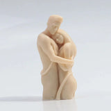 Embrace Lovers Portrait Candle Mold Silicone