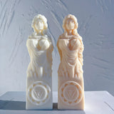 Ancient Goddess Statue Candle Mold