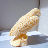 Sitting On Branch Eagle Candle Mold