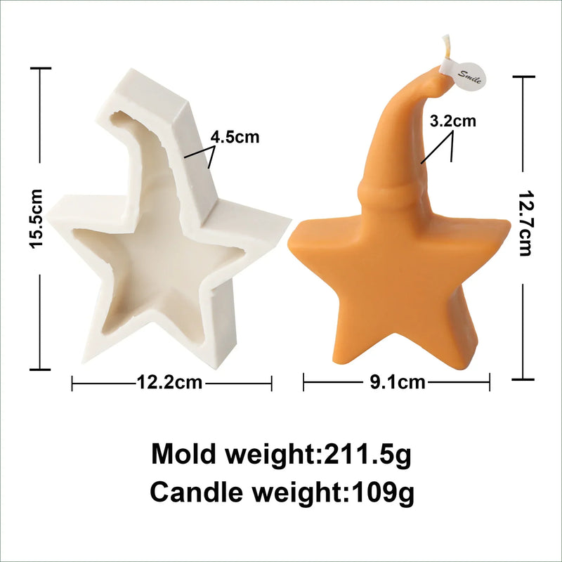 Christmas Joy Candle Molds