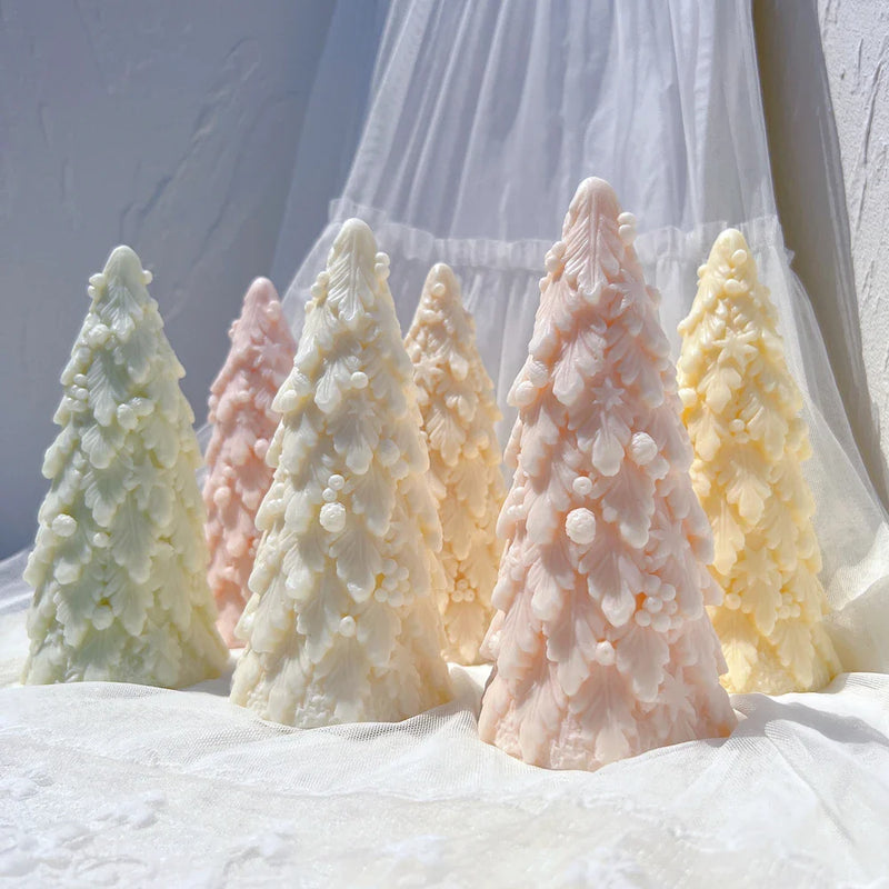 18CM Christmas Tree Silicone Candle Mold