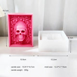 Trinity Skull Wisdom Candle Mold