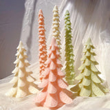 Taper Christmas Tree Silicone Candle Molds