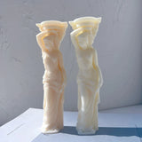 Caryatid Statue Candle Mold