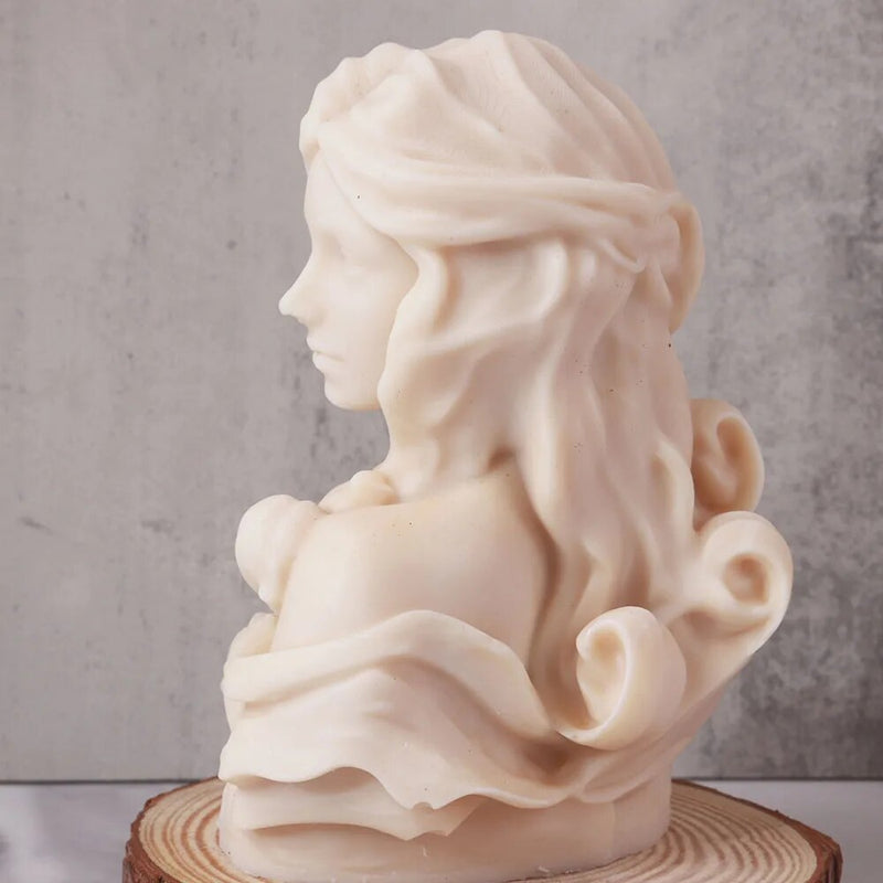 Greek Goddess Queen Candle Mold