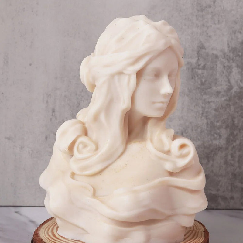 Greek Goddess Queen Candle Mold