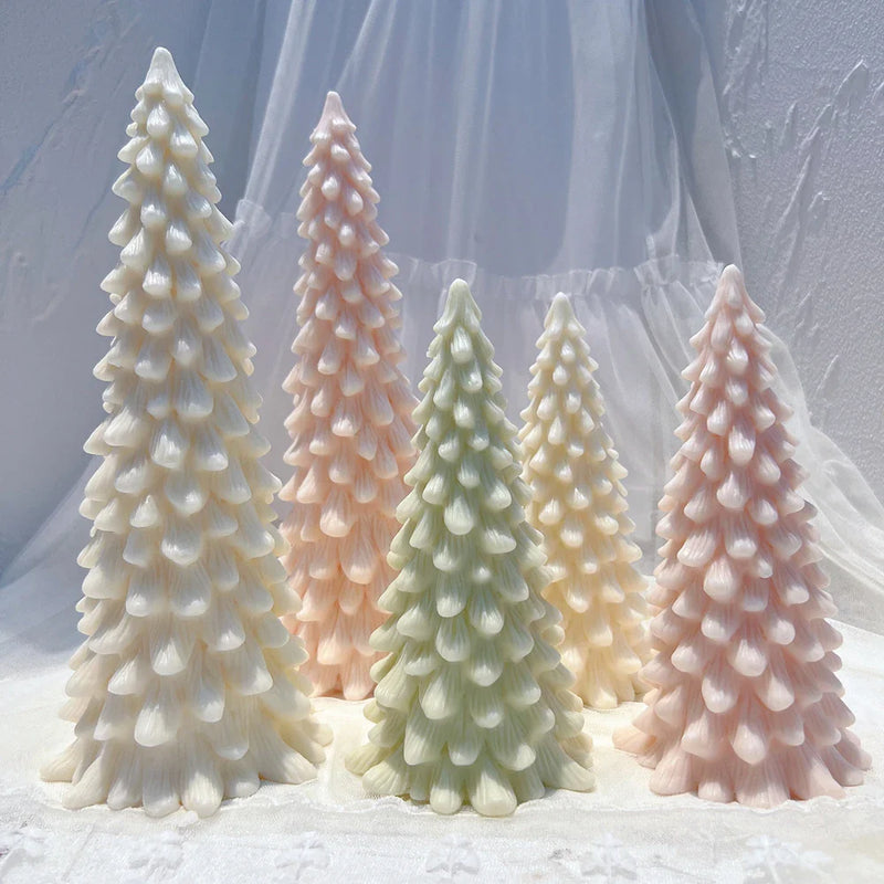 27.2CM Big Christmas Tree Silicone Candle Mold