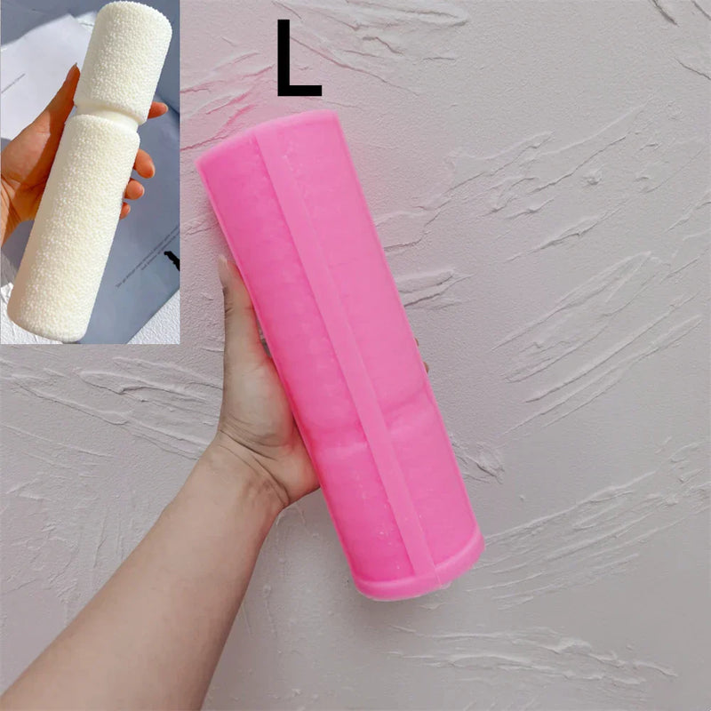 Cylindrical Tall Pillar Bubble Candle Mold