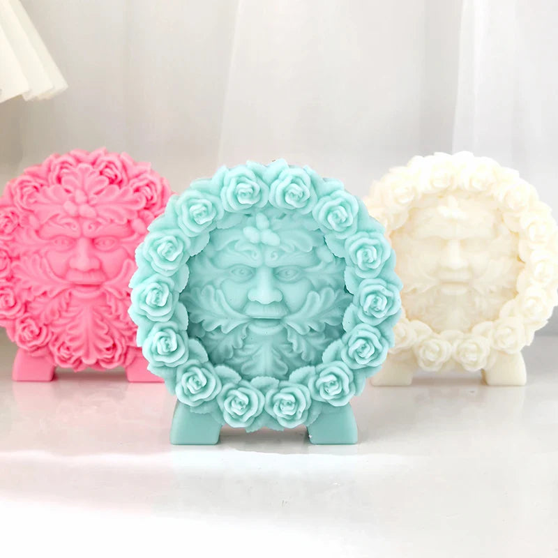 Flower Elves of the Magic Forest Silicone Candle Mold