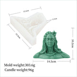 Adi Yogi Slicone Candle Mold