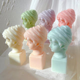 Greek Little Girl Statue Candle Mold