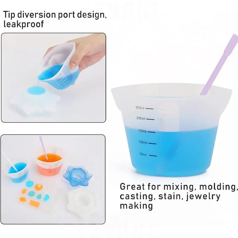 Silicone Measuring Cups Usage