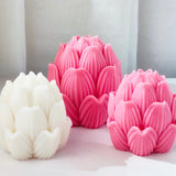 Buddhism Lotus Flower Candle Mold