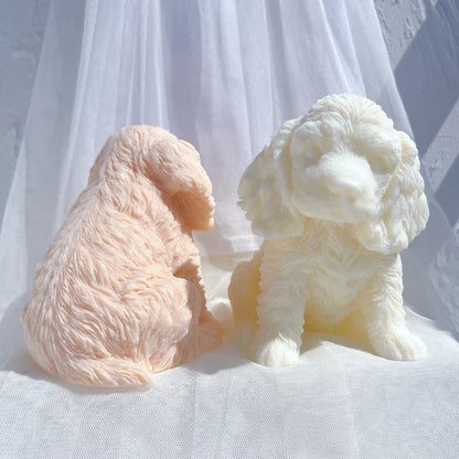 Cocker Spaniel Puppy Candle Mold