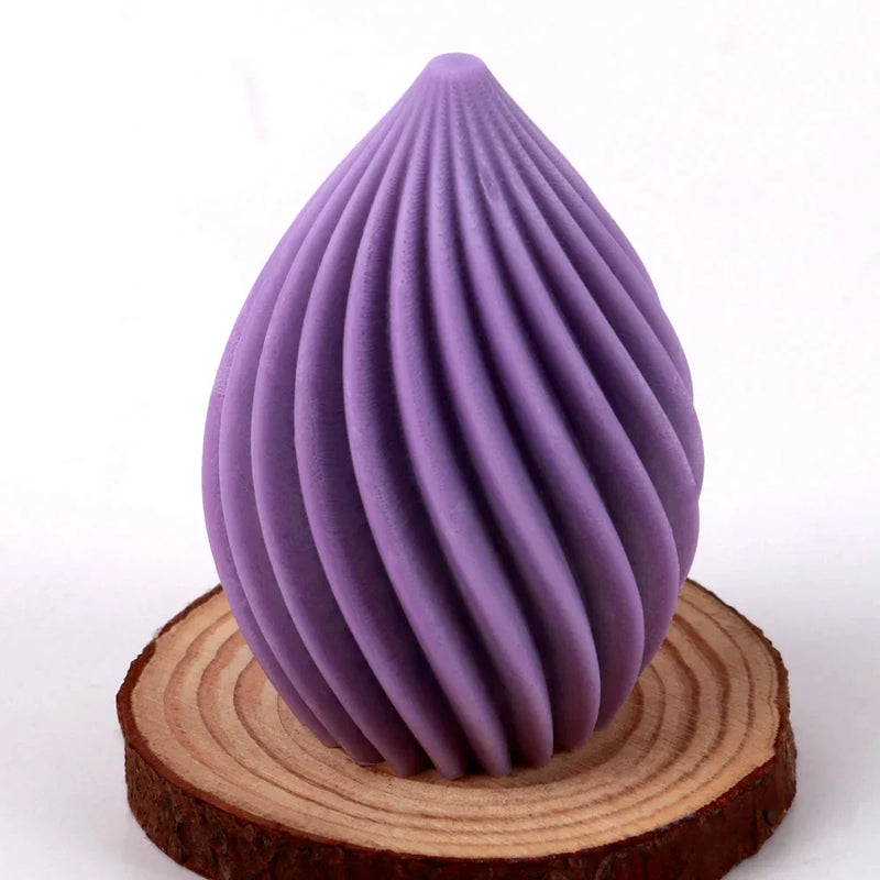 Geoetric Pear Candle Mold