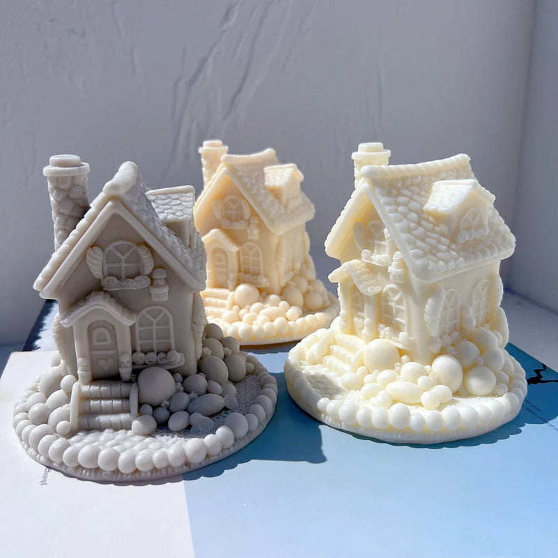 Enchanted Cottage Candle Mold