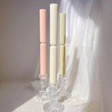 Striped Roman Column Taper Candles Mold