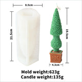 New Christmas Tree Candle Molds