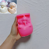 Cute Cup Dog Candle Silicone Mold