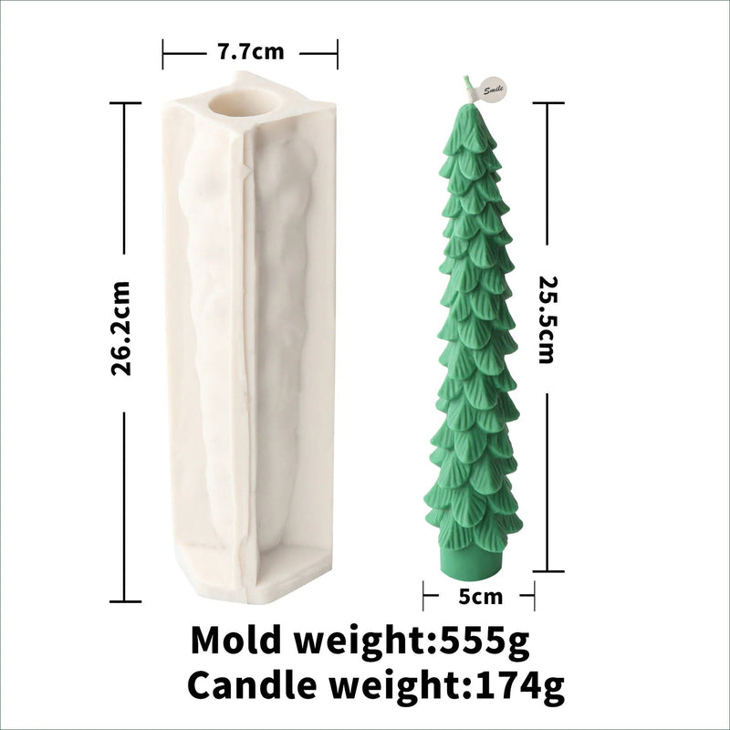 New Christmas Tree Candle Molds