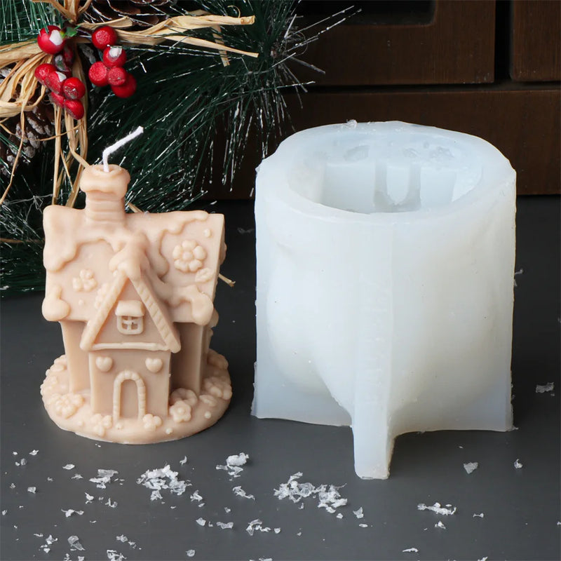 Candy House Silicone Candle Mold