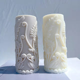 Fern Pillar Candle Mold