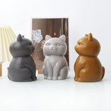 Maneki-Neko Luck Cat Candle Mold