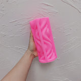 Twirl Pillar Candle Mold