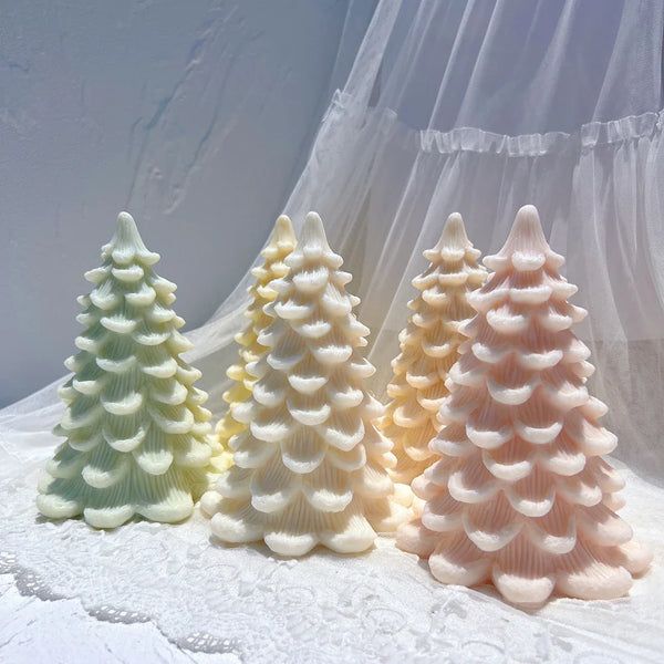 17.5CM Christmas Tree Silicone Candle Mold