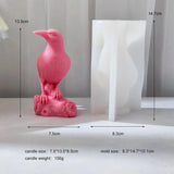 Crow Candle Mold