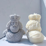 King and Queen Statue Candle Mold