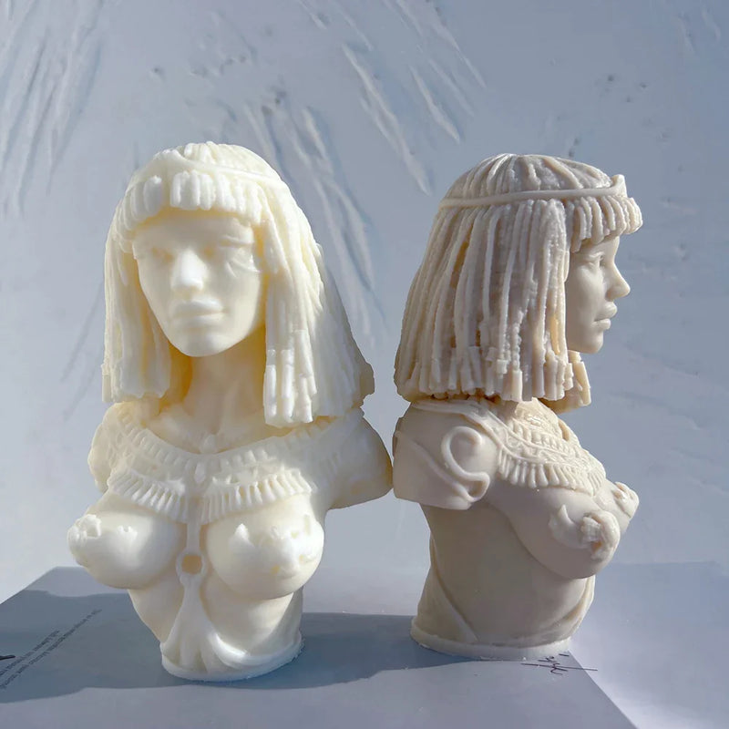 Egyptian Queen Cleopatra Candle Molds