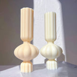 Unique Tall Pillar Silicone Candle Mold