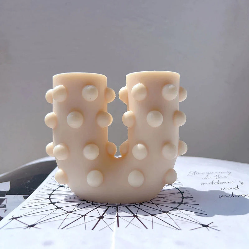 Geometric Shapes Candle Molds