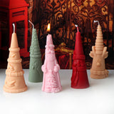 Long Hat Christmas Silicone Candle Molds