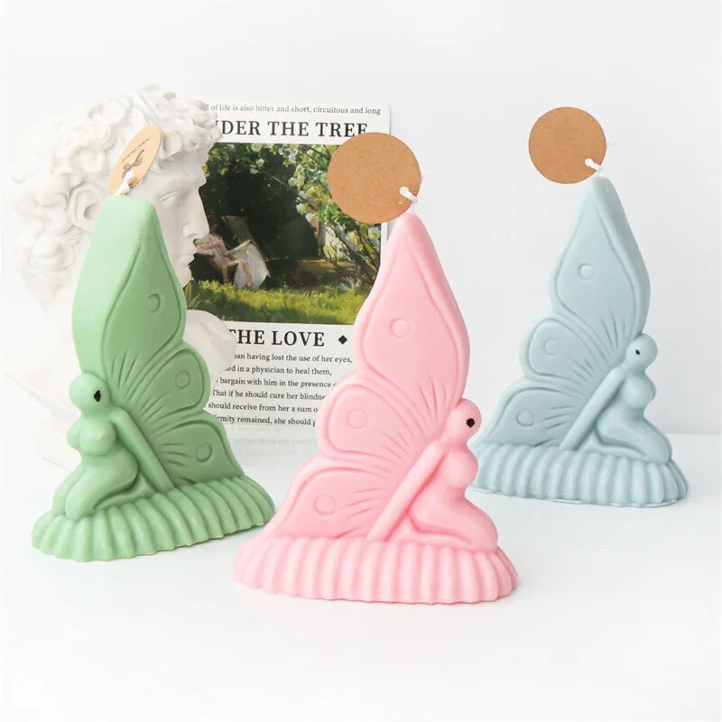 Butterfly Elf Candle Mold