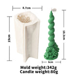 Festive Christmas candle Mold