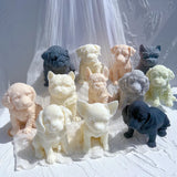 Puppy Candle Molds Silicone