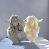 Goddess Bust Silicone Candle Molds