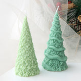 3D Christmas Tree Pinecone Candle Silicone Mold