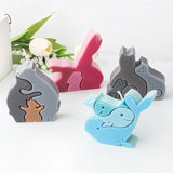 Mother's Day Cute Animals Series Candle Molds