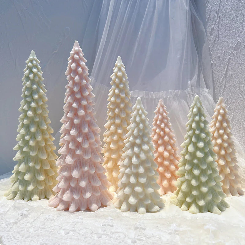 27.2CM Big Christmas Tree Silicone Candle Mold