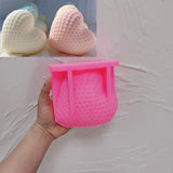 Honeycomb Pattern Heart Shape Candle Mold