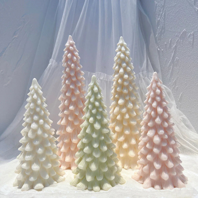 27.2CM Big Christmas Tree Silicone Candle Mold