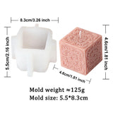 Square Totem Pattern Candle Mold for Home Decor