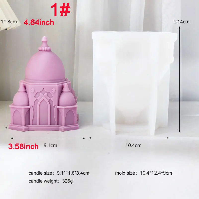 Mosque Candle Mold