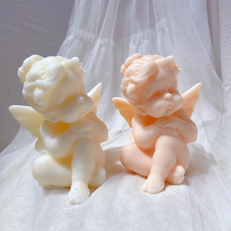 Cupid Cherub Angel Candle Mold