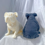 Charming Bulldog Puppy Candle Mold